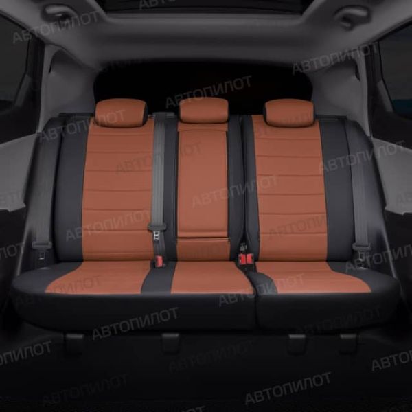 Чехлы Автопилот Экокожа на Volkswagen Polo с 2020+ Чехлы Автопилот Экокожа на Volkswagen Polo с 2020+