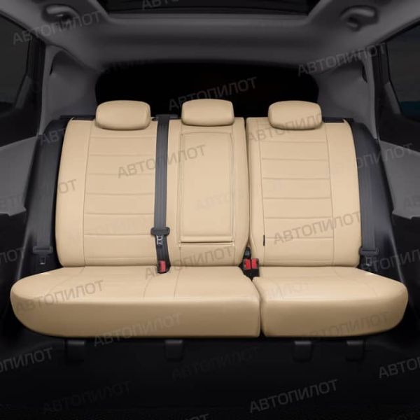 Чехлы Автопилот Экокожа на Volkswagen Polo с 2020+ Чехлы Автопилот Экокожа на Volkswagen Polo с 2020+
