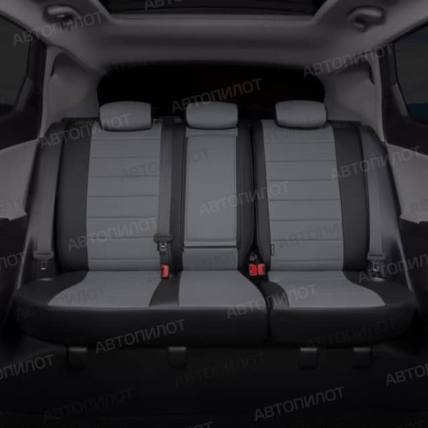 Чехлы Автопилот Экокожа на Volkswagen Polo с 2020+ Чехлы Автопилот Экокожа на Volkswagen Polo с 2020+