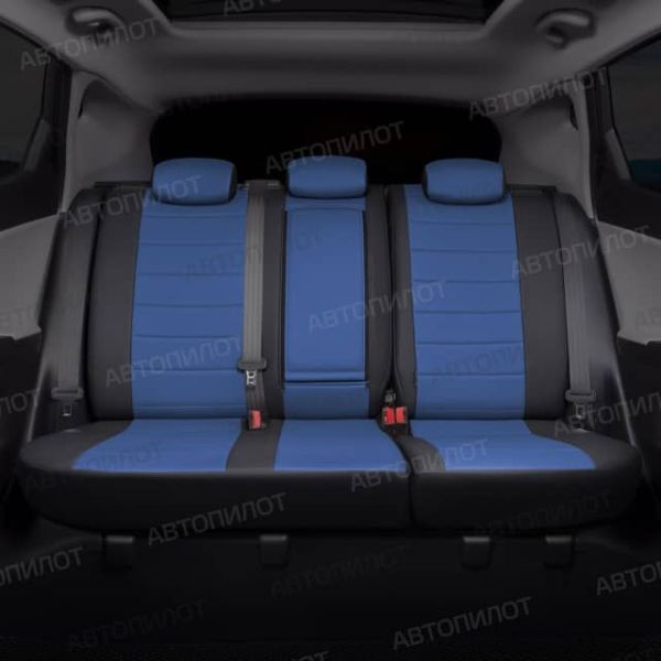 Чехлы Автопилот Экокожа на Volkswagen Polo с 2020+ Чехлы Автопилот Экокожа на Volkswagen Polo с 2020+