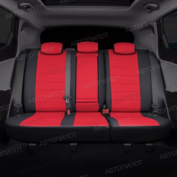Чехлы Автопилот Экокожа на Volkswagen Polo с 2020+ Чехлы Автопилот Экокожа на Volkswagen Polo с 2020+