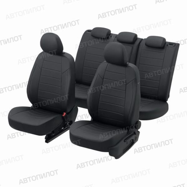 Чехлы Автопилот Экокожа на Volkswagen Polo с 2020+ Чехлы Автопилот Экокожа на Volkswagen Polo с 2020+