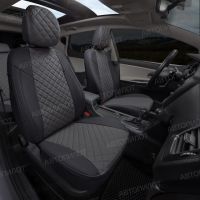 Чехлы Автопилот Экокожа Ромб на Volkswagen Polo с 2020+ Чехлы Автопилот Экокожа Ромб на Volkswagen Polo с 2020+