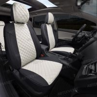 Чехлы Автопилот Экокожа Ромб на Volkswagen Polo с 2020+ Чехлы Автопилот Экокожа Ромб на Volkswagen Polo с 2020+