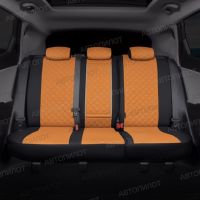 Чехлы Автопилот Экокожа Ромб на Volkswagen Polo с 2020+ Чехлы Автопилот Экокожа Ромб на Volkswagen Polo с 2020+
