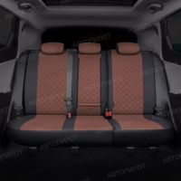 Чехлы Автопилот Экокожа Ромб на Volkswagen Polo с 2020+ Чехлы Автопилот Экокожа Ромб на Volkswagen Polo с 2020+