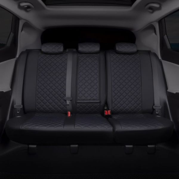 Чехлы Автопилот Экокожа Ромб на Volkswagen Polo с 2020+ Чехлы Автопилот Экокожа Ромб на Volkswagen Polo с 2020+