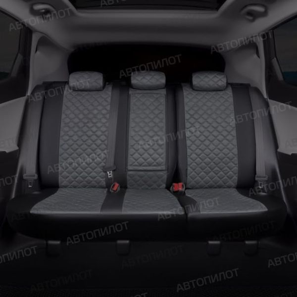 Чехлы Автопилот Алькантара Ромб на Kia Pro Ceed 2007-2012 г.в. Чехлы Автопилот Алькантара Ромб на Kia Pro Ceed 2007-2012 г.в.