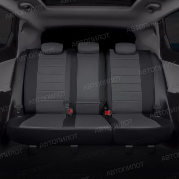 Чехлы Автопилот Алькантара на Volkswagen Polo с 2020+ Чехлы Автопилот Алькантара на Volkswagen Polo с 2020+