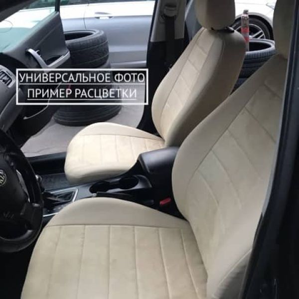 Чехлы Автопилот Алькантара на Volkswagen Polo с 2020+ Чехлы Автопилот Алькантара на Volkswagen Polo с 2020+