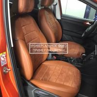 Чехлы Автопилот Алькантара на Volkswagen Polo с 2020+ Чехлы Автопилот Алькантара на Volkswagen Polo с 2020+