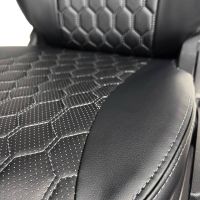 Чехлы Экокожа Ромб на Mitsubishi Lancer X Sd с 07-11г. (комплектация intense) Чехлы Экокожа Ромб на Mitsubishi Lancer X Sd с 07-11г. (комплектация intense)